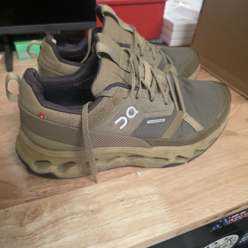 On Cloud horizon Olive Thorn Womens Size 7 Outdoors Shoes Sneakers - Picture 6 of 10